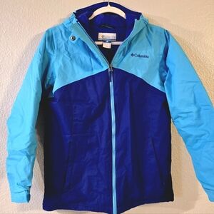 Columbia Omni-Tech Warm Winter Jacket Girls Size Large. EUC